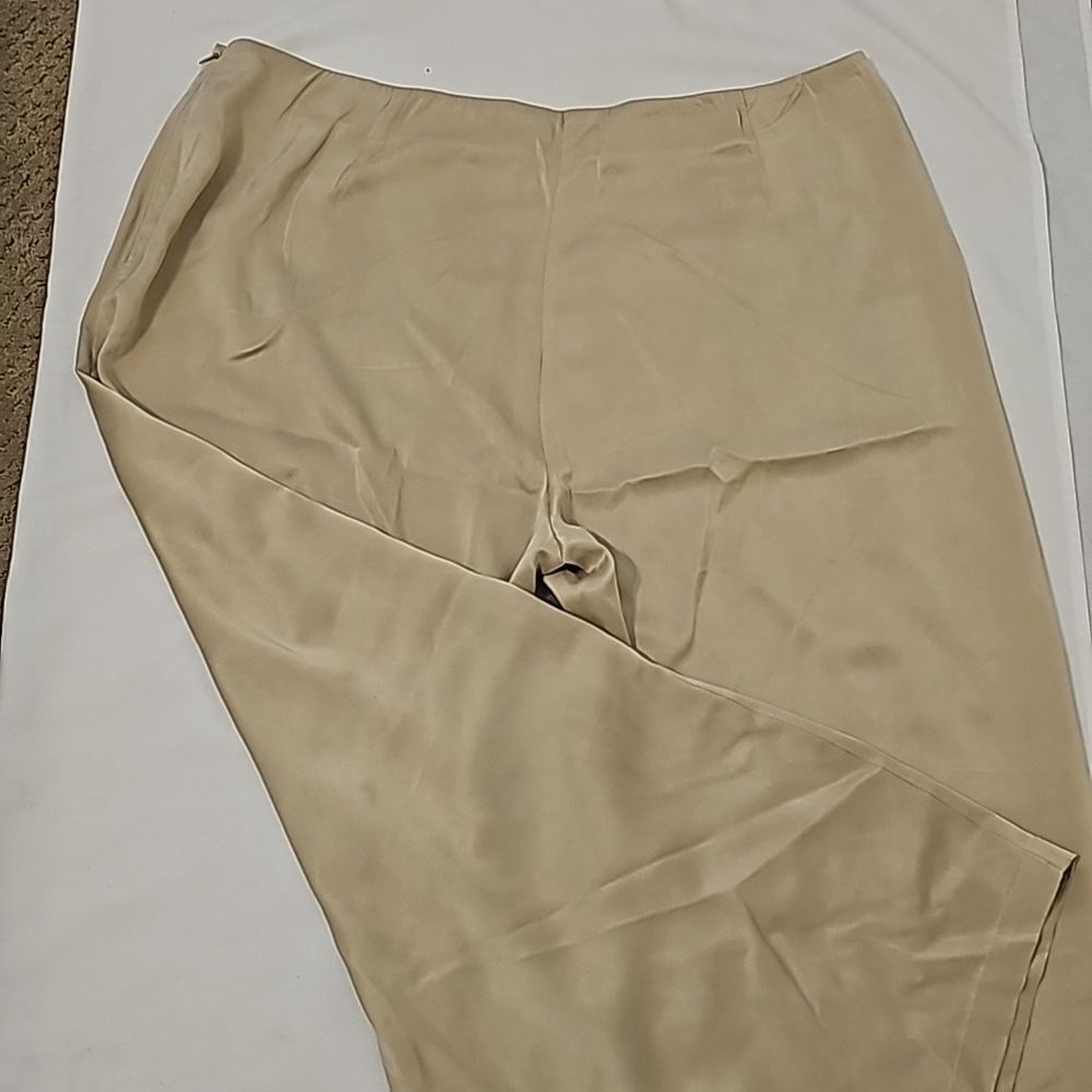 Eileen Fisher Tan Wide Leg Pants